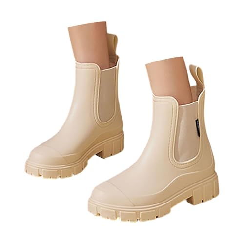 Reitstiefeletten Damen Gummistiefel 36 Halbhoch Halbe Stallschuhe Reitstiefel 39 38 Stiefel Stiefeletten Sommer 35 Gummischuhe Reitschuhe Boots Schwarz Boot Sommerstiefel Hoch Regenschuhe von Generisch
