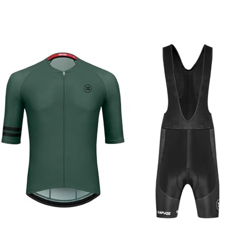 Rennrad Trikot Herren Radtrikot Set Fahrrad Trikot Kurzarm und Radhose mit Sitzpolster Schnelltrocknend Atmungsaktives Shirt Ursprüngliche Gaze Radhose Cycling Jersey Radtrikot Rennrad Trikot Herren Radtrikot Set Fahrrad Trikot Kurzarm und Radhose mit Sitzpolster Schnelltrocknend Atmungsaktives Shirt Ursprüngliche Gaze Radhose Cycling Jersey Radtrikot von Generisch