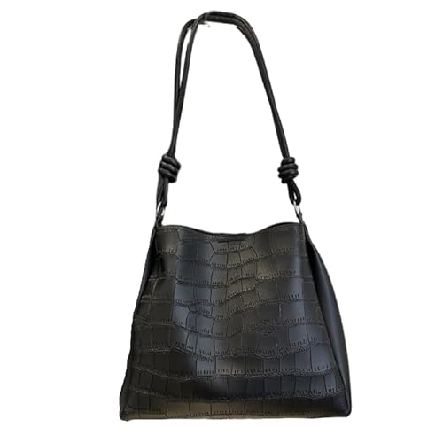 Retro Krokodilmuster Umhängetasche, trendige PU Mode vielseitige Handtasche Frauen Tote Pendler Tasche, A2, 32.0*11.0*27.0 von Generisch