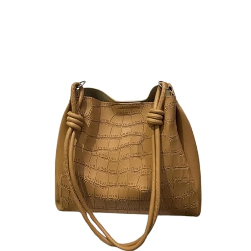 Retro Krokodilmuster Umhängetasche, trendige PU Mode vielseitige Handtasche Frauen Tote Pendler Tasche, A4, 32.0*11.0*27.0 von Generisch