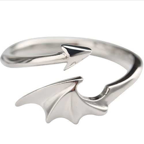 Ringe Edelstahl Schmuck Engelsflügel Verstellbarer Ring Verlobungsring Ehering Ringe Edelstahl Schmuck Engelsflügel Verstellbarer Ring Verlobungsring Ehering von Generisch