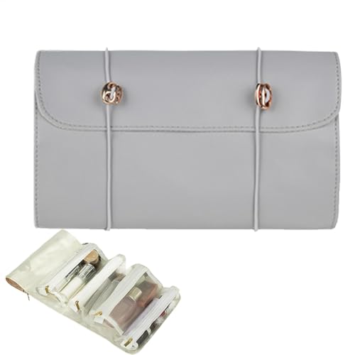 Rollen Sie Make -up -Bürstenbeutel, Rollen Sie Make -up -Organizer -Beutel,wasserdichte kosmetische Lagerorganisator Hülle - 4-in-1-Kosmetikbeutel, Faltbare Roll-up-Make-up-Lagerung für Frauen Männer Rollen Sie Make -up -Bürstenbeutel, Rollen Sie Make -up -Organizer -Beutel,wasserdichte kosmetische Lagerorganisator Hülle - 4-in-1-Kosmetikbeutel, Faltbare Roll-up-Make-up-Lagerung für Frauen Männer von Generisch