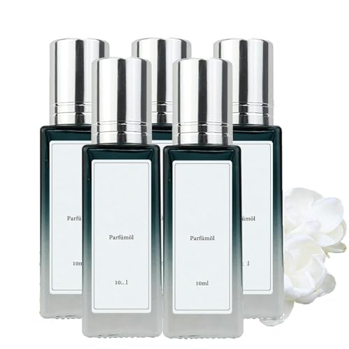 Roller Pheromonparfüm Herren 10ml, Langanhaltender Duft, Entfessle den Glamour， Langanhaltendes Duftkonzentrat für Selbstbewusste Eleganz，Ball-Design, einfach zu bedienen. (50ml, 5) von Generisch