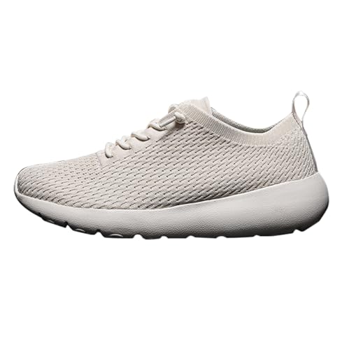 Running Shoes Damen Mesh, Damen Schuhe Elegant Und Bequem Sneaker Freizeitschuhe Atmungsaktiv rutschfeste Sneakers Schnürer Turnschuhe Laufschuhe Vegan Sportschuhe Sportlich Stoffschuhe von Generisch