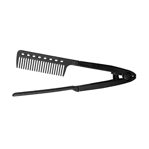 STYLING COMB STRUMENT - V LEDER STEIN FÜR FRAUEN, IRRO PROFESSIONAL | Innovativer Stilhelfer mit hitzebeständigem Non-Slip Griff, praktisches Design für Anfänger von Generisch