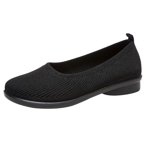 Sadalen Damen mit Absatz Round Toe Atmungsaktive Espadrilles Freizeit Trekkingschuhe Slingback Offene Einzelne Schuhe Weben Keilsandalen Rutschfest Sommerschuhe Leicht Weiche Sohle Walkingschuhe von Generisch