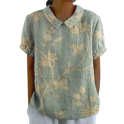Sale Angebote Top Damen Weit Musselin Bluse Damen Weiß Lang Dünne Jacke Damen Frühling Junggesellenabschied T-Shirt Damen Oberteile Große Größen Damen Steppmantel Braun Sale Angebote Beige Bluse von Generisch