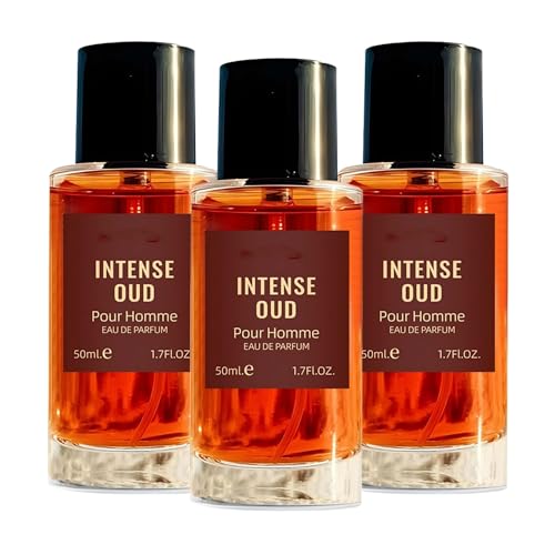 Sandal No.1 Pheromon Parfüm mit Edp Duftölanteil, Parfüm Herren, Eau de Parfum für Herren mit Sandelholz und Weihrauch, Langanhaltend, intensiver Duft Luxus, Leder & Honig Eleganter (50ml, 3) von Generisch