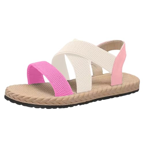 Sandalen Damen Flach Bequem Strandsandalen Elastischen Freizeitsandalen Große Größe Sommersandale Weichen Bequem Sportsandale Leicht Strandschuhe Runde Toe Damensandalen Stilvoll Und Schön Sandals Sandalen Damen Flach Bequem Strandsandalen Elastischen Freizeitsandalen Große Größe Sommersandale Weichen Bequem Sportsandale Leicht Strandschuhe Runde Toe Damensandalen Stilvoll Und Schön Sandals von Generisch