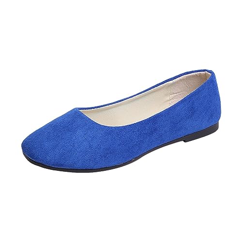 Sandalen Damen | Flache Schuhe Ballerinas Pumps Sandalen Arbeitsschuhe Leicht Langlebig Sommer Freizeitschuhe Pendler Klassisch Abend Party Outdoor Walking Schuhe Abendschuhe, blau, 39 EU Sandalen Damen | Flache Schuhe Ballerinas Pumps Sandalen Arbeitsschuhe Leicht Langlebig Sommer Freizeitschuhe Pendler Klassisch Abend Party Outdoor Walking Schuhe Abendschuhe, blau, 39 EU von Generisch