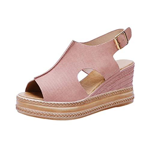 Sandalen Damen Hausschuhe Wedge Peep Toe High Heel Plattform Pantoletten LäSsige Coole Sommer Schuhe Elegant Hausschuhe Wedges Breite FüßE Sandalen Sommer OrthopäDische Schlappen Sandalen Damen Hausschuhe Wedge Peep Toe High Heel Plattform Pantoletten LäSsige Coole Sommer Schuhe Elegant Hausschuhe Wedges Breite FüßE Sandalen Sommer OrthopäDische Schlappen von Generisch