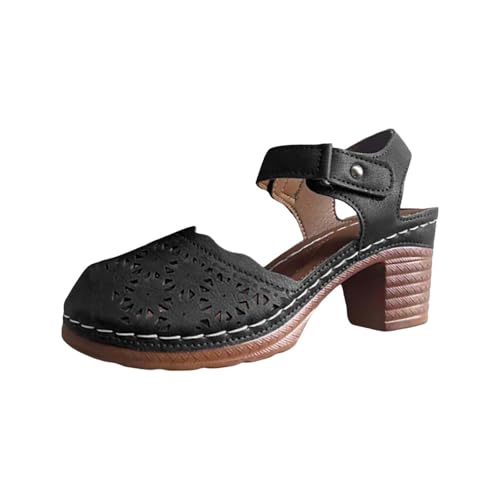 Sandalen Damen Rutschfeste Keilsandalen Geschlossene Atmungsaktive Sandalette Retro Wanderschuhe Freizeit Trekkingschuhe mit Absatz Bequem Wanderschuhe Leicht Plateau Outdoorsandale Mode Strandschuhe Sandalen Damen Rutschfeste Keilsandalen Geschlossene Atmungsaktive Sandalette Retro Wanderschuhe Freizeit Trekkingschuhe mit Absatz Bequem Wanderschuhe Leicht Plateau Outdoorsandale Mode Strandschuhe von Generisch