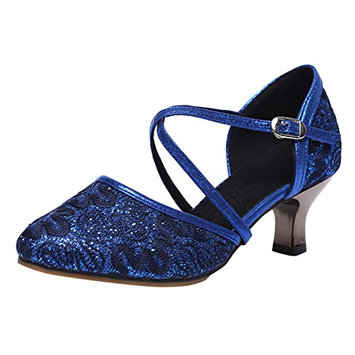 Sandalen Damen mit Absatz Runde Zehen Tanzschuhe High Heels Party Pumps Elegant Hochzeit Hackenschuhe mit Verstellbarer Rieme Sandals Mode Stöckelschuhe Bequem Abendschuhe Elegant Latein Tanzschuhe Sandalen Damen mit Absatz Runde Zehen Tanzschuhe High Heels Party Pumps Elegant Hochzeit Hackenschuhe mit Verstellbarer Rieme Sandals Mode Stöckelschuhe Bequem Abendschuhe Elegant Latein Tanzschuhe von Generisch