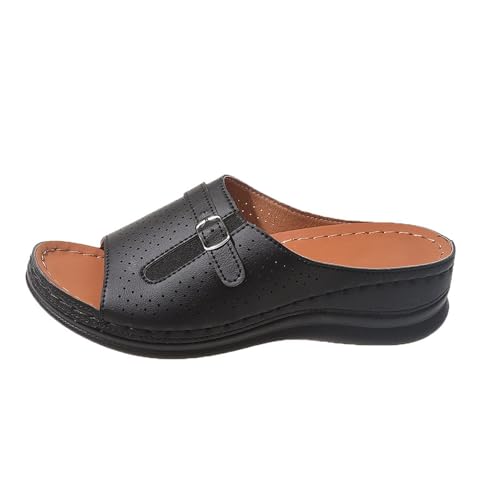 Sandalen Für Damen Orthopädische Slides Atmungsaktiv Slipper Bequem Hausschuhe Rutschfest Pantoletten Leichte Keilsandalen Weiche Sohlen Wanderschuhe Peep Toe Strandschuhe Breite Füße Outdoorsandale Sandalen Für Damen Orthopädische Slides Atmungsaktiv Slipper Bequem Hausschuhe Rutschfest Pantoletten Leichte Keilsandalen Weiche Sohlen Wanderschuhe Peep Toe Strandschuhe Breite Füße Outdoorsandale von Generisch