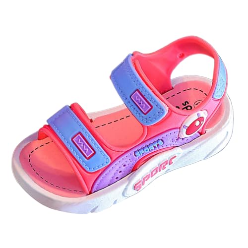 Sandalen Kinder Sommerschuhe Sommer Flach Sandalen Jungensandalen Strandschuhe Kinderschuhe Trekkingsandalen Bequemes Hausschuhe Barfußschuhe Freizeitschuhe Strandsandale Outdoor Atmungsaktive Unisex von Generisch