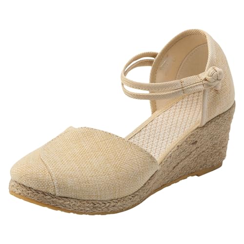 Sandalen Mit Keilabsatz Damen Plateau Sommer Schuhe Espadrilles Keilsandalen Sommerschuhe Trendige Geschlossene Sandale Keilpumps Weite H Keilsandaletten Absatz Pumps Sandalen Mit Keilabsatz Damen Plateau Sommer Schuhe Espadrilles Keilsandalen Sommerschuhe Trendige Geschlossene Sandale Keilpumps Weite H Keilsandaletten Absatz Pumps von Generisch