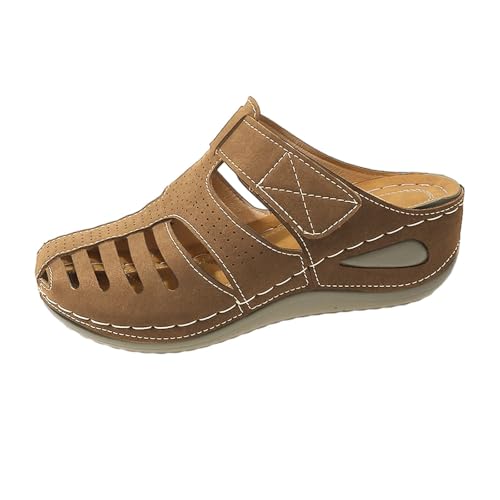 Sandalen Vorne Geschlossen Damen Wandersandalen Damen Bequem Sandalen Mädchen Römersandalen Orthopädische Sandaletten Sommerschuhe Freizeitschuhe Mokassins Keilsandalen Weite H Leichte Casual Sandalen Vorne Geschlossen Damen Wandersandalen Damen Bequem Sandalen Mädchen Römersandalen Orthopädische Sandaletten Sommerschuhe Freizeitschuhe Mokassins Keilsandalen Weite H Leichte Casual von Generisch
