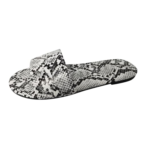 Sandalen & Slides für Damen Elegant Badelatschen Schlappen Plateau Freizeit Slipper Leichte Hausschuhe Original Wolkenschuhe Strand Slides Pantoletten Pantoffeln Badeschlappen Flip Flops Open Toe von Generisch