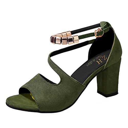 Sandaletten Damen Mit Absatz Pumps Brautschuhe Schuhe Sandalen Elegant Und Bequem Damen-Tanzschuhe Sommerschuhe & Slides Für Tanzschuhe High Heels Clogs Pantoletten Absatzschuhe Sandaletten Damen Mit Absatz Pumps Brautschuhe Schuhe Sandalen Elegant Und Bequem Damen-Tanzschuhe Sommerschuhe & Slides Für Tanzschuhe High Heels Clogs Pantoletten Absatzschuhe von Generisch