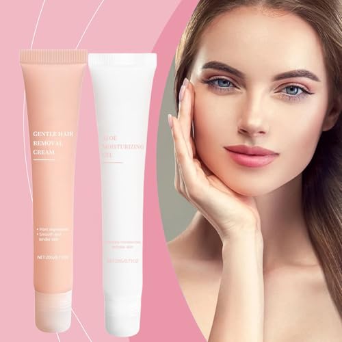 Sanfte Enthaarungscreme Für Das Gesicht - Depilationsbutter Für Lippen - Set Zur Enthaarung Für Empfindliche Haut Für Frauen An Bart Augenbrauen Oberlippe Hals Körper Und Gesicht Für Zuhause Sanfte Enthaarungscreme Für Das Gesicht - Depilationsbutter Für Lippen - Set Zur Enthaarung Für Empfindliche Haut Für Frauen An Bart Augenbrauen Oberlippe Hals Körper Und Gesicht Für Zuhause von Generisch