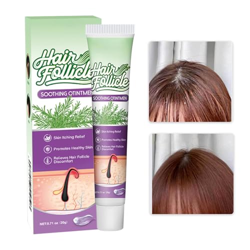 Scalp Beruhigung | 20g Feuchtigkeitscreme - Beruhigende Kopfhautpflege - Für Tägliche Und Saisonale Pflege Zu Hause Unterwegs Damen Herren von Generisch