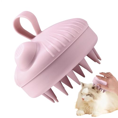 Scalp Massager Shampoo Brush, Wet and Dry Hair Detangler, Refillable Shower Scalp Brush with Soft Bristles, Gentle Hair and Scalp Massage Tool for Women, Perfect for Shampooing von Generisch