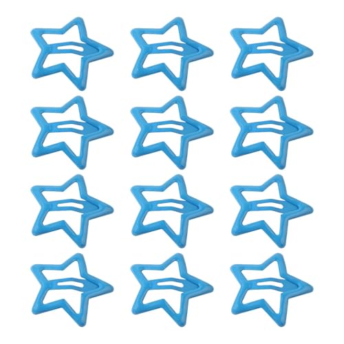 Schal Brosche Haarspangen mit Stern-Motiv, rutschfest, Haar-Accessoires mit Stern-Motiv für Mädchen und Frauen Candy Schmuck (A, 3. 2x3. 2x1cm) von Generisch