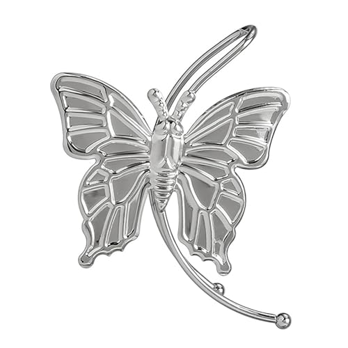 Schmetterling Clip für Frauen Schmetterling Ohrclips | Keine Piercing Dekoration Fairy Butterfly Ear Polffs | Retro Fake Wrap Ohrringe für San, Frauen, ab von Generisch