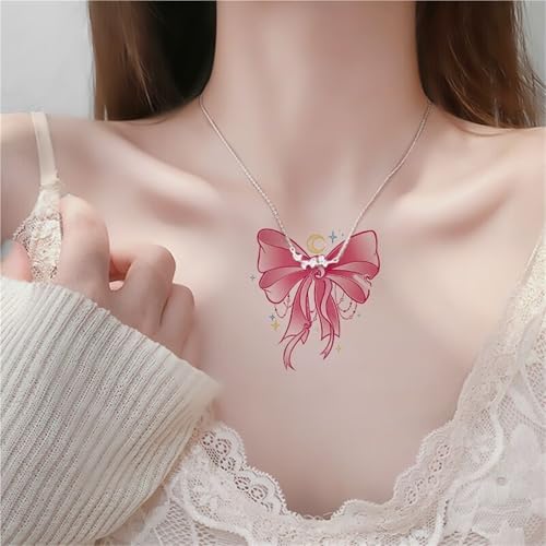 Schmetterling Temporäre Tattoo-Aufkleber, wasserdichte und langlebige Schlüsselbein-Knöchelarm-Tattoos für Männer und Frauen von Generisch