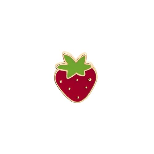 Schmuck für Kleidung Pins Rucksack Tasche Pins Emaille Pin Set Eis Pin Kuchen Stift Erdbeere Lollipop Jacke Hut Kinder Haarschmuck (Light Purple, 1. 4x1. 8x1cm) von Generisch