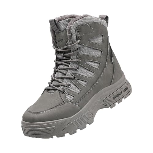 Schneestiefel Herren Winter Winterboots mit Fleece Gefüttert Wanderstiefel Rutschfest Snowboots High Top Winterstiefel Outdoor Schnürstiefel Freizeit Winterschuhe Verdickt Wollstiefel Schneestiefel Herren Winter Winterboots mit Fleece Gefüttert Wanderstiefel Rutschfest Snowboots High Top Winterstiefel Outdoor Schnürstiefel Freizeit Winterschuhe Verdickt Wollstiefel von Generisch