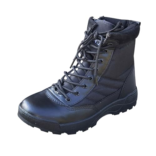 Schnürstiefel Damen Herren Plüsch Gefüttert Wasserdicht - Bequeme Winterschuhe Warmer Winterstiefel - Trekking Wanderschuhe Dick Rutschfest Plateau Stiefeletten - Atmungsaktiv Halbstiefel Gr.36-48 Schnürstiefel Damen Herren Plüsch Gefüttert Wasserdicht - Bequeme Winterschuhe Warmer Winterstiefel - Trekking Wanderschuhe Dick Rutschfest Plateau Stiefeletten - Atmungsaktiv Halbstiefel Gr.36-48 von Generisch