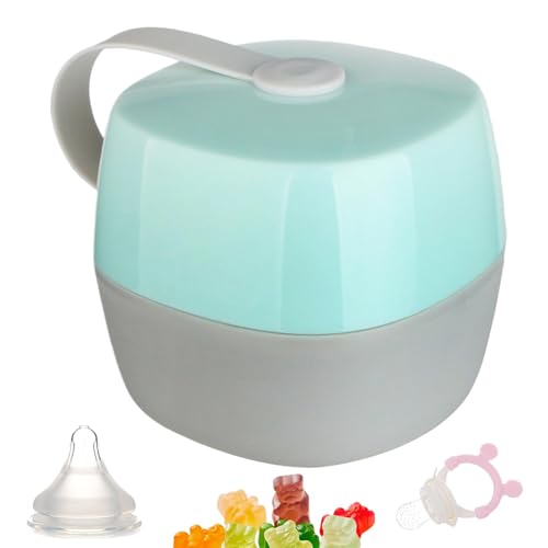 Schnullerbox | Baby-Schnullertasche | tragbar | Schnullerhalter für Reisen | Schnullerbehälter für und Mädchen | leicht zu reinigen von Generisch