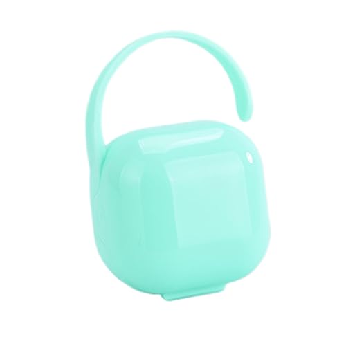 Schnulleretui – tragbare Schnullerbox | Baby-Schnullerbox | Schnuller | Outdoor-Schnuller-Brustwarzenetui | Brustwarzenhalter Behälter Boxen tragbare Reisekoffer für Wickeltasche Kinderwagen, grün, von Generisch
