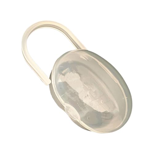 Schnulleretui – transparenter Schnullerbehälter, multifunktionaler Schnullerhalter, Schnuller-Aufbewahrungstasche, tragbarer Schnulleretui-Halter, staubdichter Schnullerbehälter für Reisen, Einkaufen von Generisch