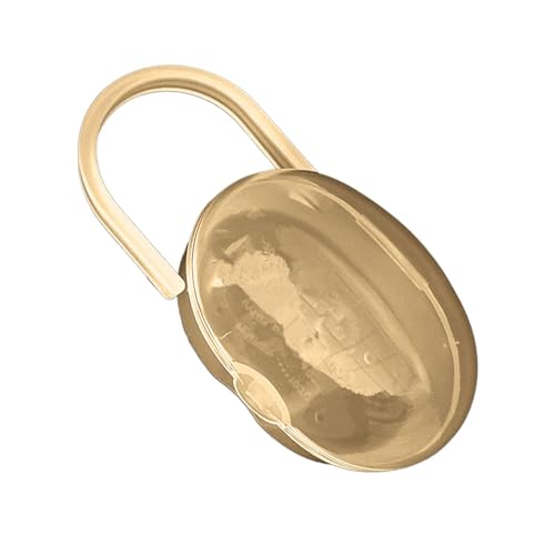Schnullerhalter | Schnulleretui | Schnullerhalter Aufbewahrungsbox | Schnullerhülle | Schnullerhalter | Schnullerbehälter | Baby-Schnulleretui für Reisen und Outdoor-Aktivitäten, gelb, Refer to von Generisch