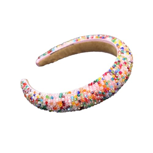 Schönes, luxuriöses Strass-Stirnband für Damen, modische Kristallperlen, Haar-Accessoire für Laufsteg Schönes, luxuriöses Strass-Stirnband für Damen, modische Kristallperlen, Haar-Accessoire für Laufsteg von Generisch