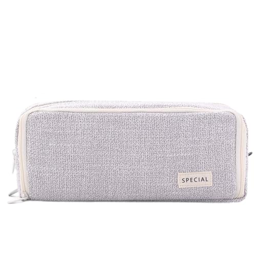 Schreibwarentasche, Federmäppchen, Schulmäppchen,Stiftetui mit 3 Fächern | Bleistifthalter für Schulbriefpapier, Haftnotizen, Marker, Radiergummis Schreibwarentasche, Federmäppchen, Schulmäppchen,Stiftetui mit 3 Fächern | Bleistifthalter für Schulbriefpapier, Haftnotizen, Marker, Radiergummis von Generisch