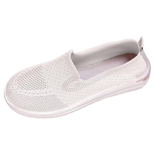 Schuhe Damen Gestrickt Mesh Turnschuhe Bequeme Flachschuhe Netzgewebe Atmungsaktive Laufschuhe Orthopädische Sneaker Leicht Loafers Alltag Arbeitsschuhe Slip On Wanderschuhe Schuhe Damen Gestrickt Mesh Turnschuhe Bequeme Flachschuhe Netzgewebe Atmungsaktive Laufschuhe Orthopädische Sneaker Leicht Loafers Alltag Arbeitsschuhe Slip On Wanderschuhe von Generisch