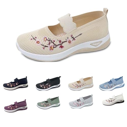 Schuhe Damen Sommerschuhe Orthopädische Sneaker Barfußschuhe Walkingschuhe Arbeitsschuhe flach Sneakers Bequeme Sommer Sportschuhe Turnschuhe Damenschuhe Mesh Leicht Atmungsaktive Laufschuhe Schuhe Damen Sommerschuhe Orthopädische Sneaker Barfußschuhe Walkingschuhe Arbeitsschuhe flach Sneakers Bequeme Sommer Sportschuhe Turnschuhe Damenschuhe Mesh Leicht Atmungsaktive Laufschuhe von Generisch