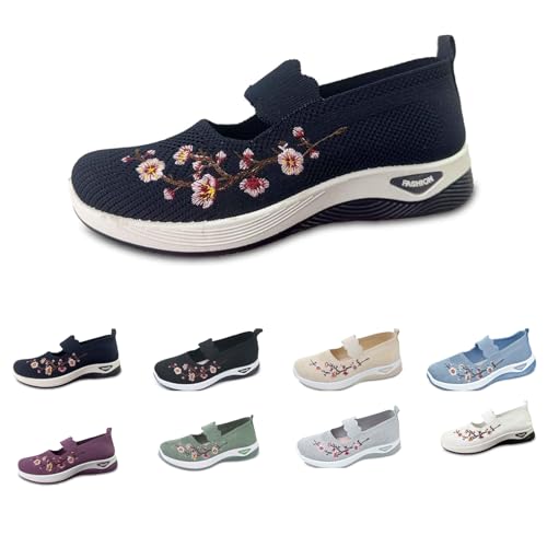 Schuhe Damen Sommerschuhe Orthopädische Sneaker Barfußschuhe Walkingschuhe Arbeitsschuhe flach Sneakers Bequeme Sommer Sportschuhe Turnschuhe Damenschuhe Mesh Leicht Atmungsaktive Laufschuhe Schuhe Damen Sommerschuhe Orthopädische Sneaker Barfußschuhe Walkingschuhe Arbeitsschuhe flach Sneakers Bequeme Sommer Sportschuhe Turnschuhe Damenschuhe Mesh Leicht Atmungsaktive Laufschuhe von Generisch