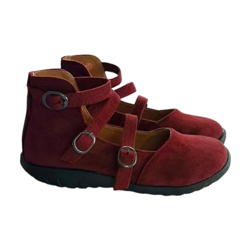 Schuhe Damen Stiefeletten Leder Kurzstiefel Freizeit Trekkingstiefel Leicht Bequem Damenstiefel Mode Retro Lederstiefel Runde Zehe Lederschuhe Wildleder Flache Schuhe Freizeitschuhe Wanderschuhe Schuhe Damen Stiefeletten Leder Kurzstiefel Freizeit Trekkingstiefel Leicht Bequem Damenstiefel Mode Retro Lederstiefel Runde Zehe Lederschuhe Wildleder Flache Schuhe Freizeitschuhe Wanderschuhe von Generisch