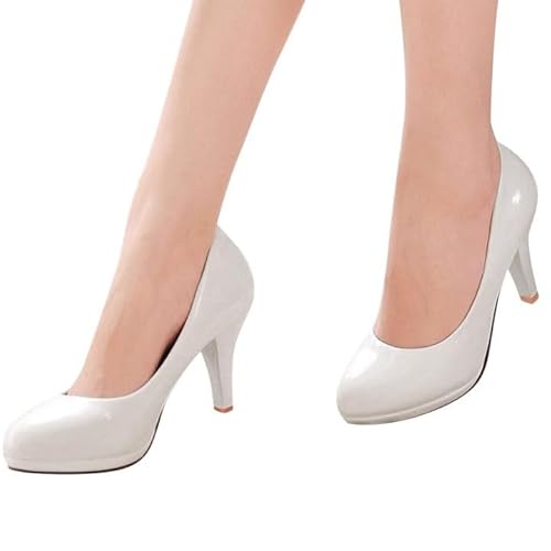 Schuhe Damen Stöckelschuhe Weite Sommer Bequeme Absatzschuhe Hohe High Heels Damenschuhe Frühling Elegant Halbschuhe Flats Absatz Mit Elegante Schuhe Damen Stöckelschuhe Weite Sommer Bequeme Absatzschuhe Hohe High Heels Damenschuhe Frühling Elegant Halbschuhe Flats Absatz Mit Elegante von Generisch