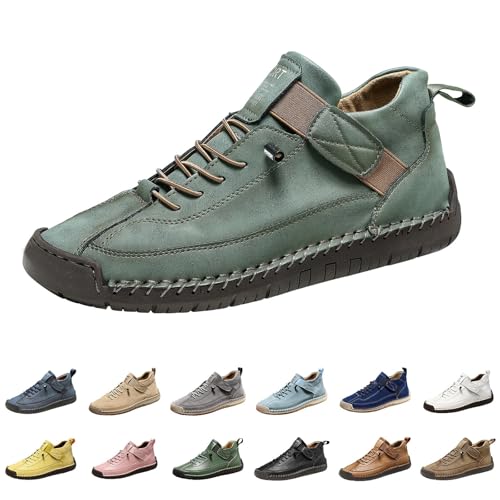Schuhe Die Größer Machen Herren Wasserdichter Barfuss Schuhe Ergonomischer Wasserdichter & Schmerzlindernder Leder-Barfußschuh Flach rutschfest Barfußschuhe Bootsschuhe Herren von Generisch