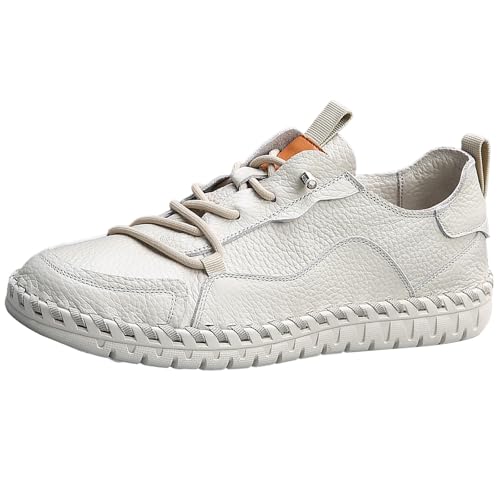 Schuhe Herren Leder Schuhe Weich Sohlen Lederschuhe Handgefertigte Sneaker Slip On Wanderschuhe Mit SchnüRsenkel Walkingschuhe Rutschfest Turnschuhe Atmungsaktiv Schlupfschuhe Kunstleder Outdoorschuhe Schuhe Herren Leder Schuhe Weich Sohlen Lederschuhe Handgefertigte Sneaker Slip On Wanderschuhe Mit SchnüRsenkel Walkingschuhe Rutschfest Turnschuhe Atmungsaktiv Schlupfschuhe Kunstleder Outdoorschuhe von Generisch