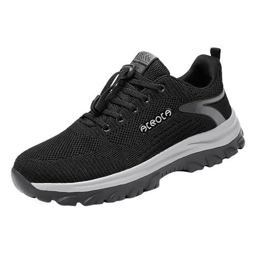 Schuhe Herren Shoes Freizeitschuhe Fashion Leichtgewichts Atmungsaktiv Straßenlaufschuhe Sportlicher Sneaker Mit Memory Foam Trainingsschuhe Schnürsenkel Ohne Binden Sportschuhe von Generisch