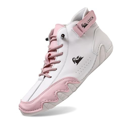 Schuhe wasserdicht Damen Damen Herren Unisex Alpaca - Ergonomischer Wasserdichter Barfußschuhe Schmerzlindernder Orthopädische Schuhe 008 Rosa 48 EU von Generisch