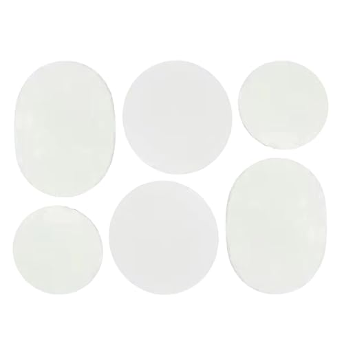 Schuhflecken - 6 -teilige Sneaker -Fersen -Reparaturfleck, Lederabsatzkisseneinsätze, langlebige Sneaker -Einsätze Heell -Beschützer Aufkleber für die Reparatur von Schuhen, Anti -Wear -Ersatz von Generisch