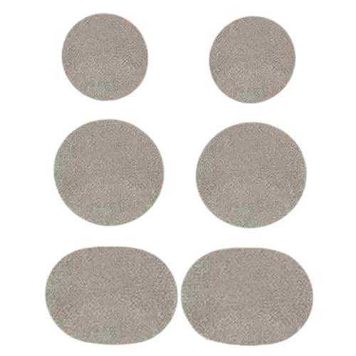 Schuhlochreparatur Patch - Selbstkleber Zehenloch -Prävention Patche | Schuhe Loch Reparatur | 6 -teilige Kit Sneaker Vamp Reparatur Mit 3 Größen, Atmungsaktiven Mikrofaser Für Und Arbeitsstief von Generisch