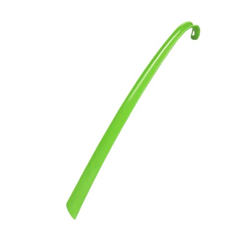 Schuhlöffel, leicht zu tragen, 42,4 cm, flexibler Stiefelheber für Herren, Damen, Kinder, grün, Refer to description von Generisch